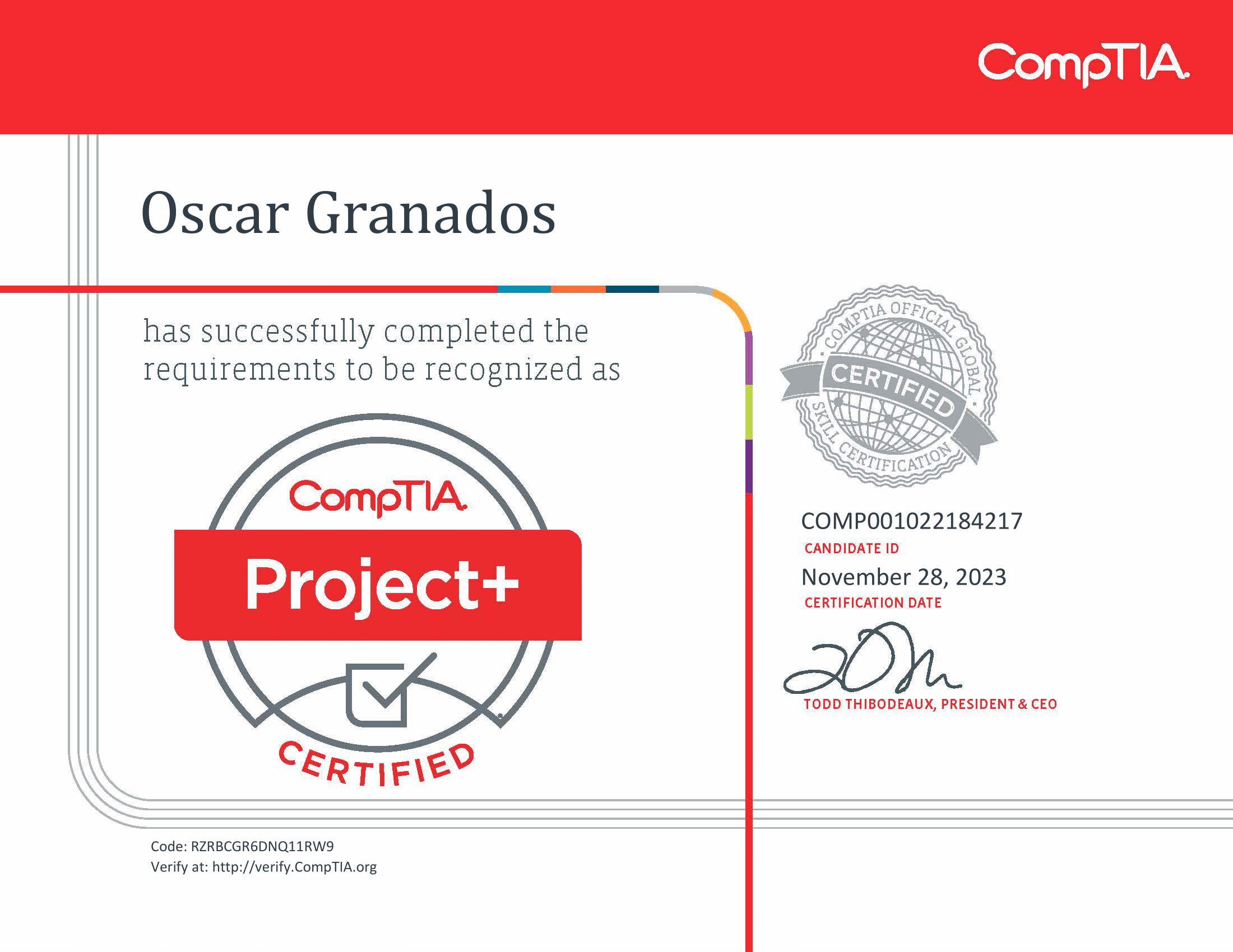 CompTIA Project+